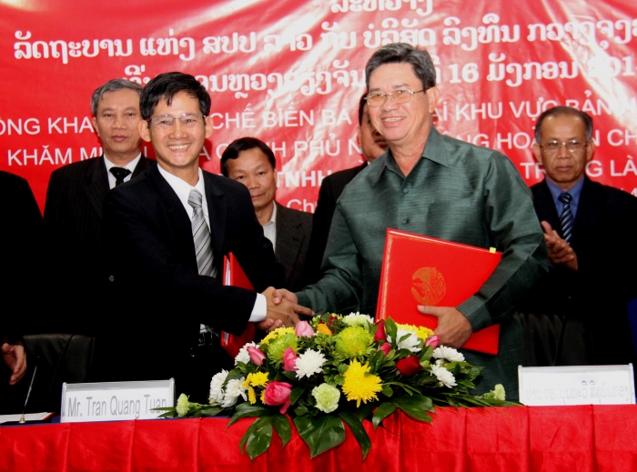 Vietnam to explore barite ore in Laos