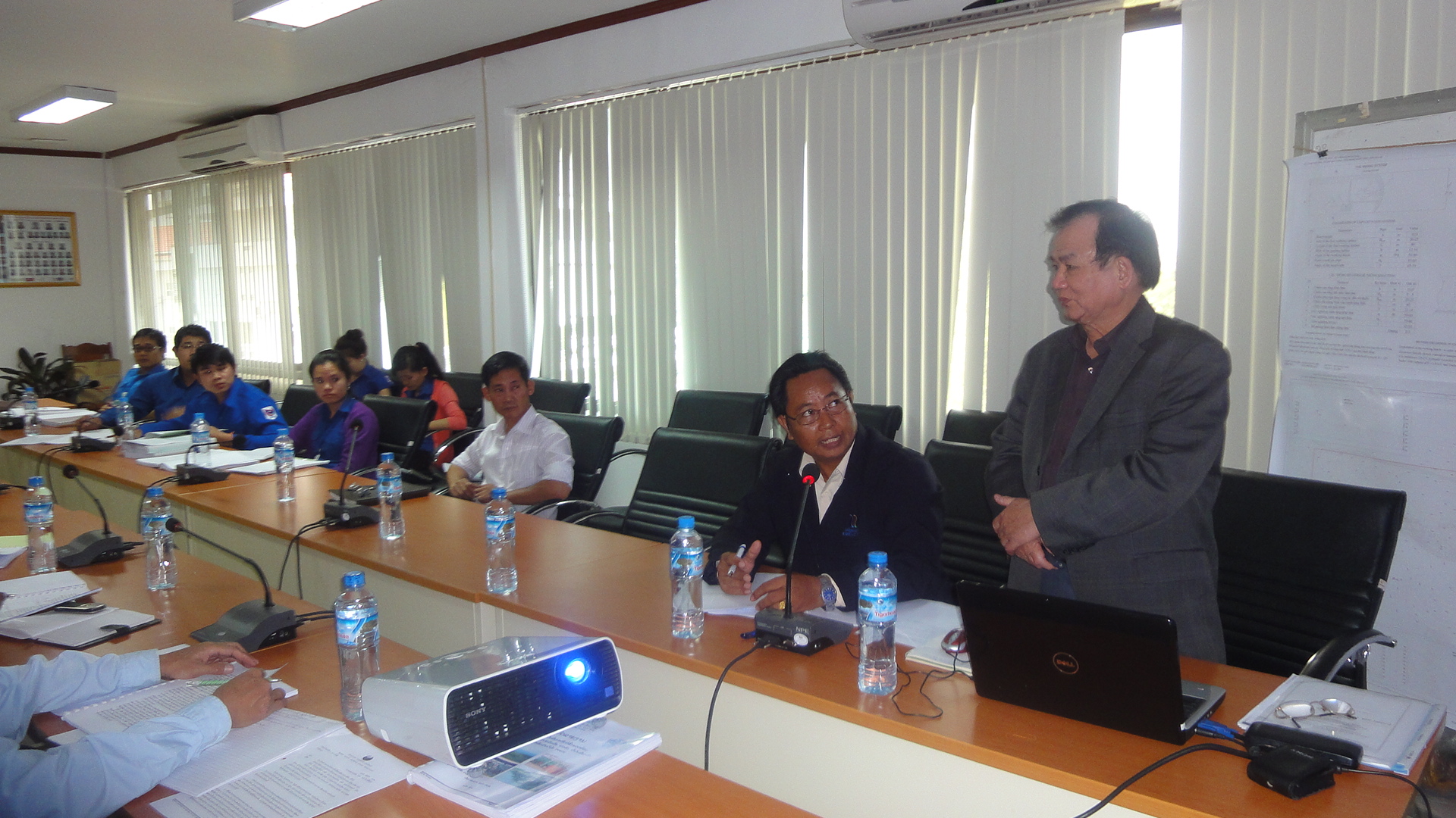 Report on the project and field inspection